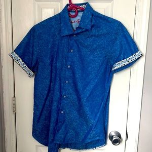 Robert Graham short sleeve dress shirt.